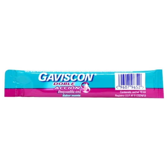 GAVISCON DOBLE ACCION S.O X1 SACHET