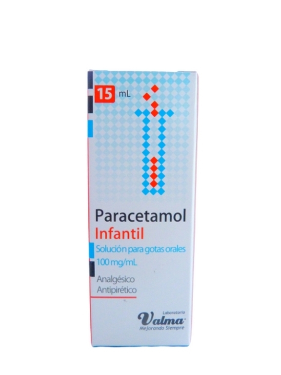 PARACETAMOL 100mg/ml GTAS.X15ML