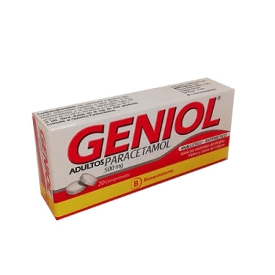 GENIOL  500mg X20COM.