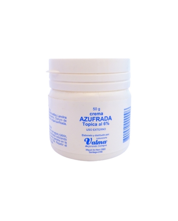 CREMA AZUFRADA TOPICA 6% 50G