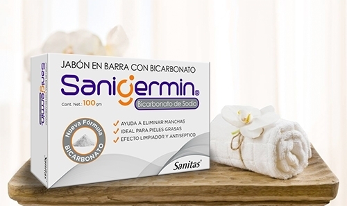 SANIGERMIN BICARBONATO JAB X 100 GR