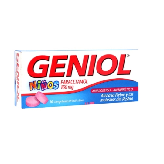 GESIDOL INFANTIL 160mg X16COM MAST