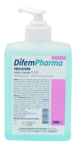 JABON LIQUIDO C/TRICLOSAN 340ML 