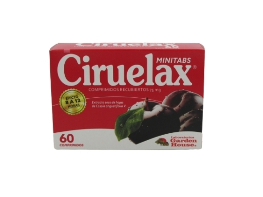 CIRUELAX MINIT COM.75MG60