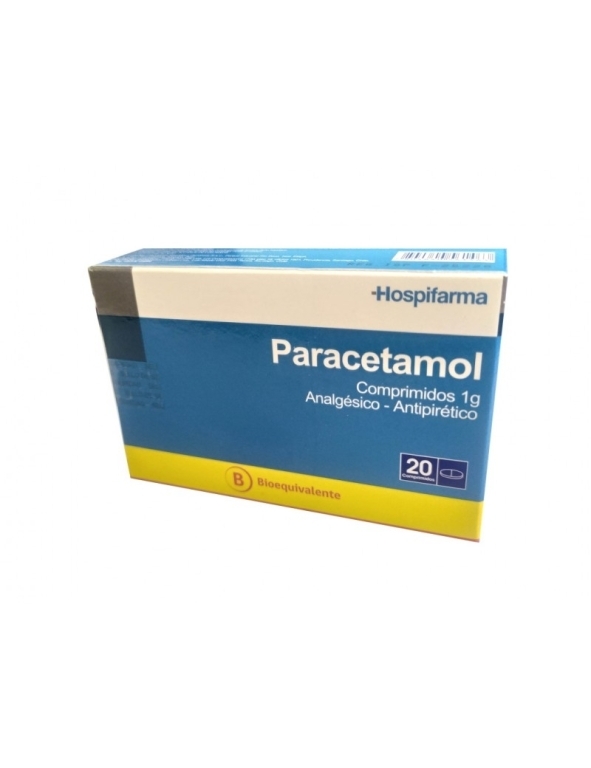 PARACETAMOL 1 GR X20 COM