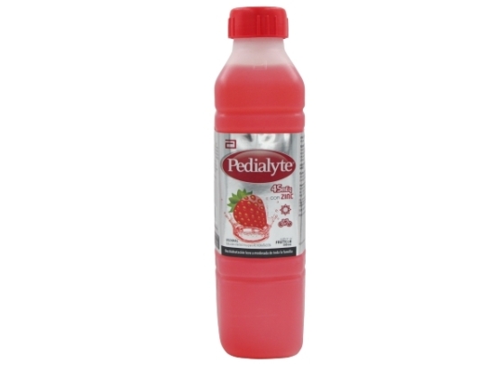 PEDIALYTE 45 SOLUCION ORAL FRUTILLA X 500 ML