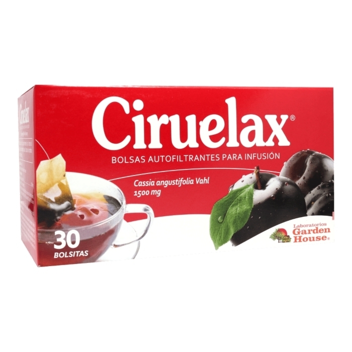 CIRUELAX BOLSAS PARA INFUSIÓN X 30 BOLSAS