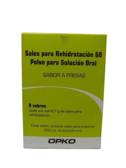 SALES PARA REHIDRATACION 60 X 8SOB.