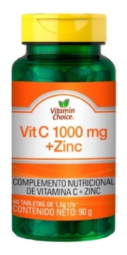 VITAMIN CHOICE C-100 + ZIN X 60 CAP