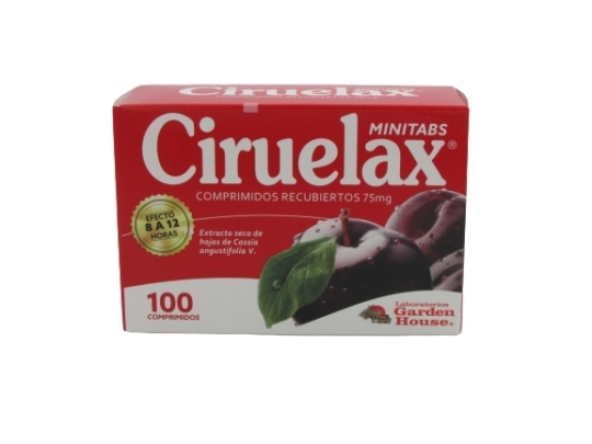 CIRUELAX MINI.COM.75MG100