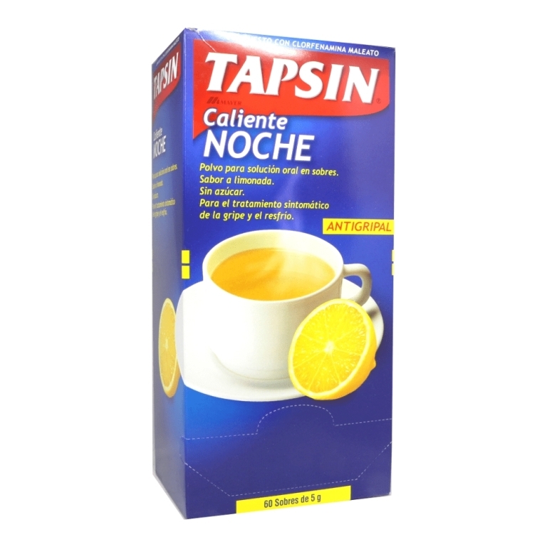 TAPSIN LIMONADA NOCHE X 60 SOBRES 