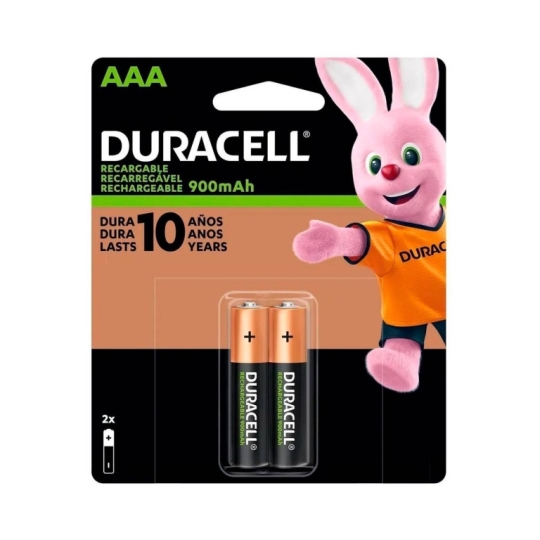 DURACELL PILAS AAA X2