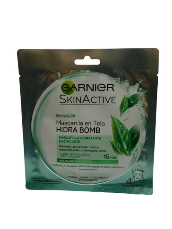 GARNIER MASCARILLA TELA GEENTEA SOBRES 32G