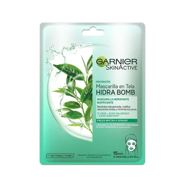 GARNIER MASCARILLA TELA GEENTEA SOBRES 32G