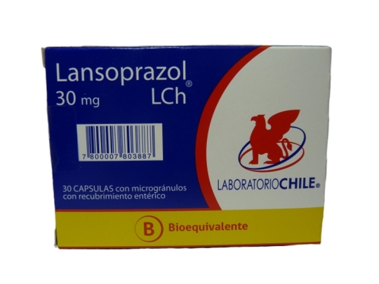 LANSOPRAZOL 30MG X 30 CAPSULAS