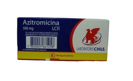 AZITROMICINA 500 MG X 6 COMPRIMIDOS