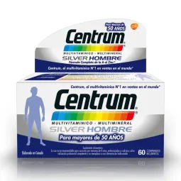 CENTRUM SILVER HOMBRE X60 COMPRIMIDOS RECUBIERTOS