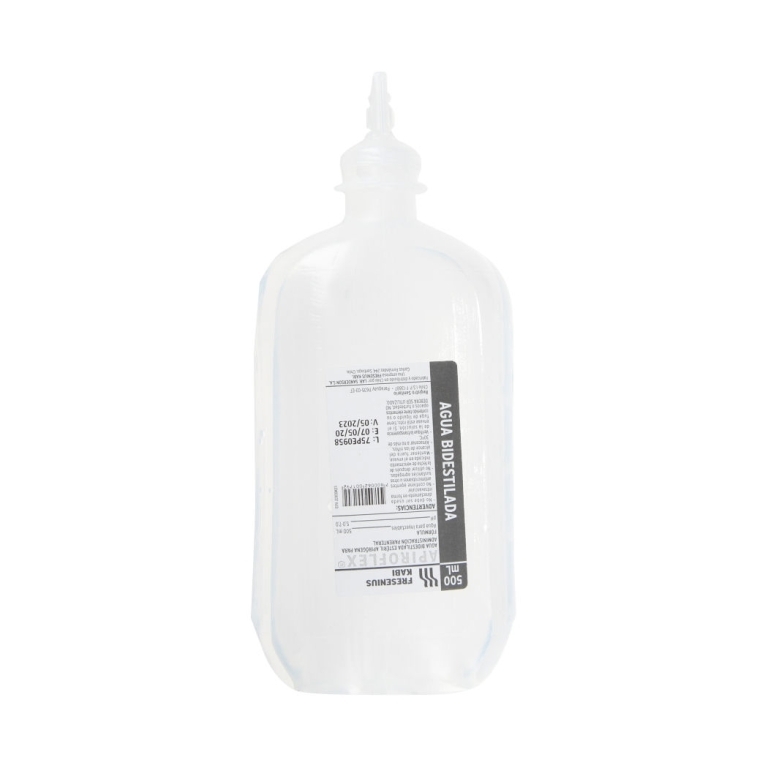 AGUA BIDESTILADA 500ML X500