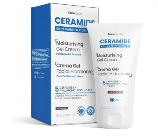 CERAMIDE CREMA HIDRATANTE GEL FACIAL X 50 ML