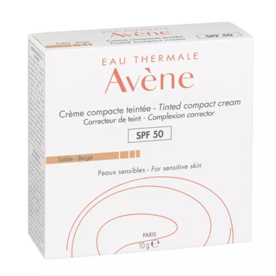 AVENE SOLAR COMPACTO COLOREADO ARENA FPS50 X 10G