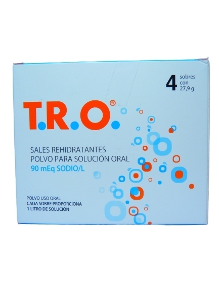 SALES HIDRATANTES TRO 90 X 4 SOBRES