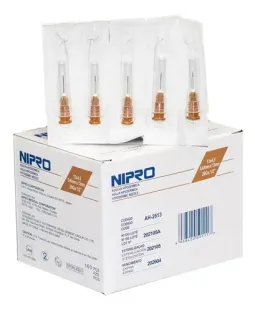 AGUJA HIPODÉRMICA 26G X 1/2 PULGADA