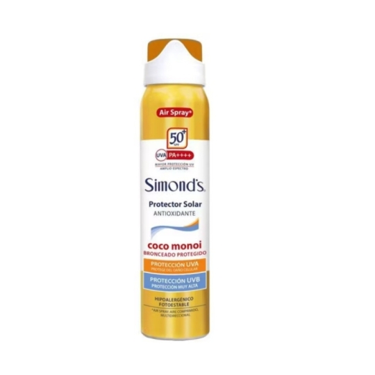 PROTECTOR SOLAR SIMONDS FPS50 + PROTECTOR COCO MONOI AIR SPRAY X 75 ML