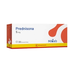 PREDNISONA 5 MG  X 20 COMPRIMIDOS