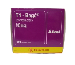 T4-BAGO 100mcg X 100 COMPRIMIDOS FLEXIDOSIS