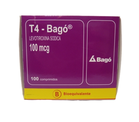 T4-BAGO 100mcg X 100 COMPRIMIDOS FLEXIDOSIS