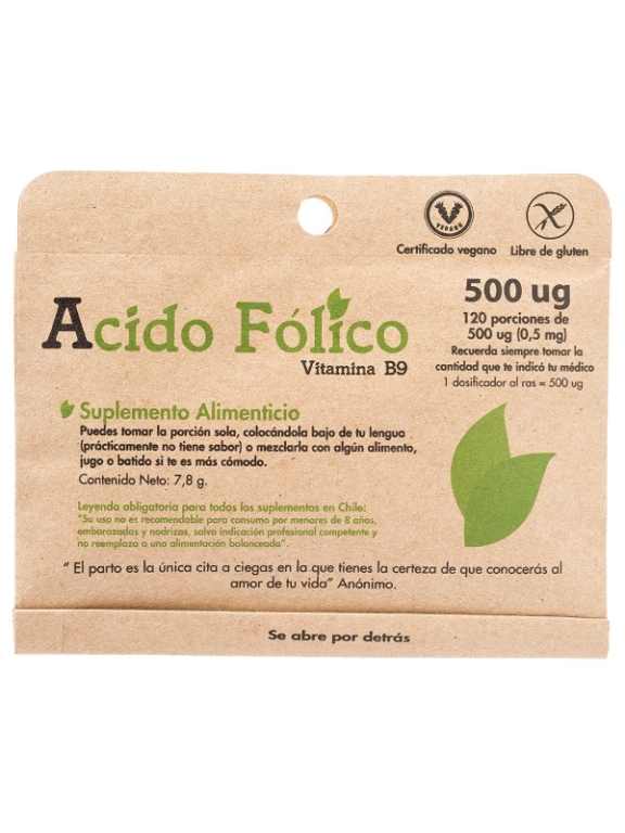 ACIDO FOLICO 0,5 MG  X 120 PORCIONES 