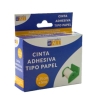 TELA ADH.TIPO PAPEL BLANCA 1.25cm X 5mt