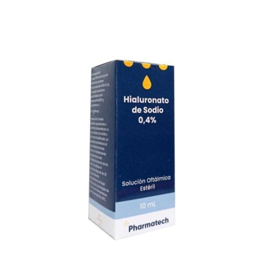 HIALURONATO DE SODICO SOLUCION OFTALMICA 0,4% X 10 ML