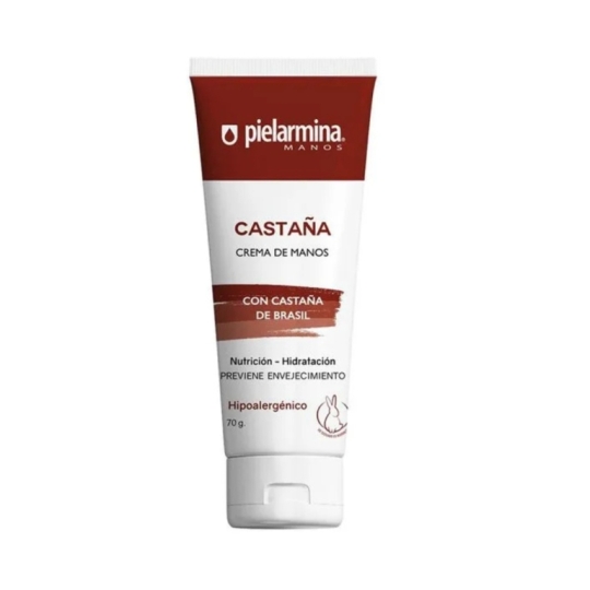 PIELARMINA CREMA MANOS CASTAÑA X 70G