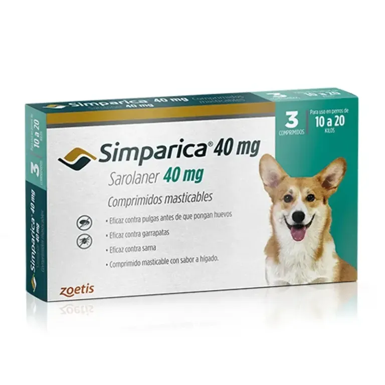 SIMPARICA 40MG 10-20K X 3COM