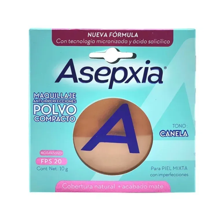 ASEPXIA MAQUILLAJE POLVO CANELA