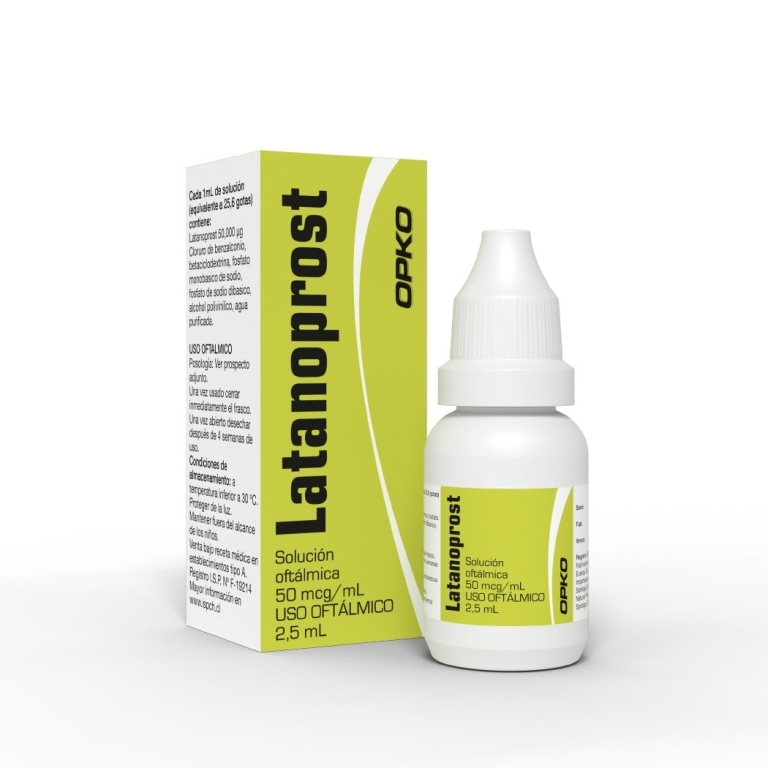 LATANOPROST SOLUCION OFTALMICA 0.005% X 2.5ML