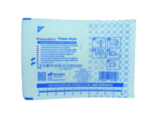 PROTECFILM APOSITO TRANSPARENTE 4.5 X 4.5 CM