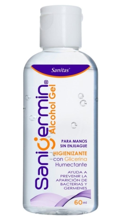 ALCOHOL GEL C/GLICERINA 70% 60ML