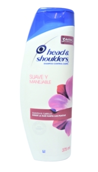 HEAD\&SHOULDERS SUAVE MANEJABLE 375ML X375