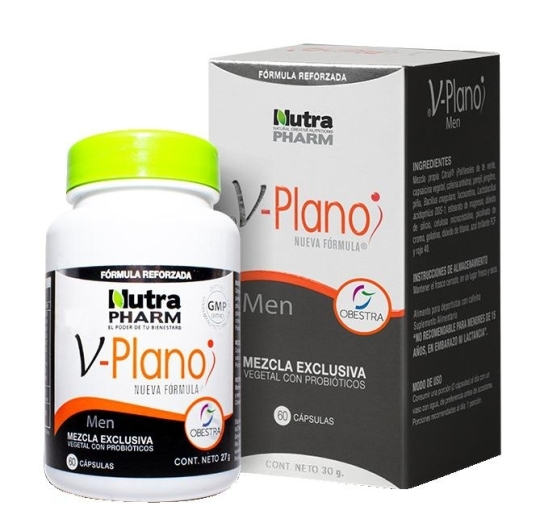 V-PLANO MEN + PROBIOTICOS X 60 COMP