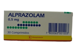 ALPRAZOLAM 0.50 MG  X 30 COMPRIMIDOS