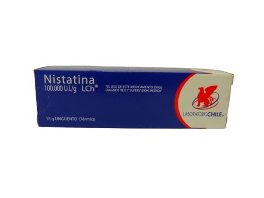 NISTATINA 100000UI UNGÜENTO X15G