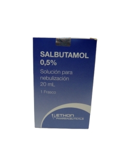 SALBUTAMOL 0.5% NEBULIZACION NASAL X20ML