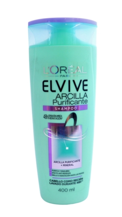 ELVIVE ARCILLA E X TRAORDINARIO SHAMPOO X 400ML