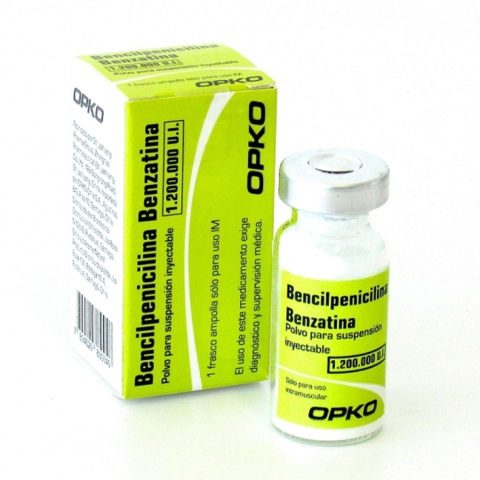 BENCILPENICILINA BENZATINICA X1