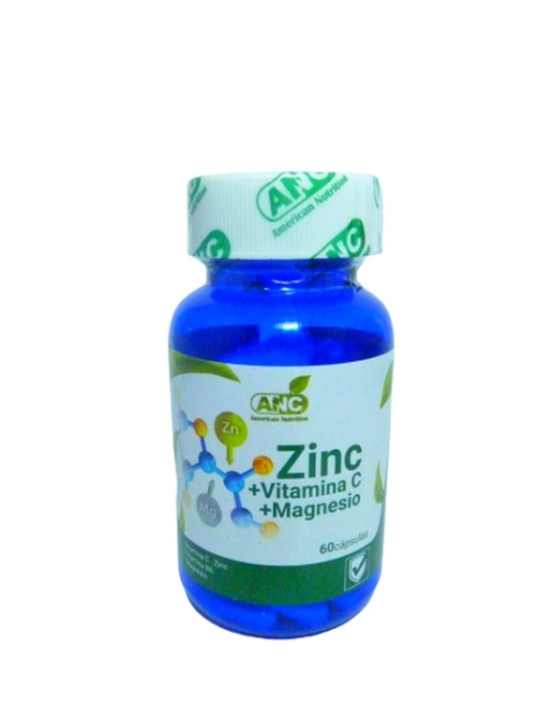 ANC ZINC+VITAMINA C + MAGNESIO X 30 CAPSULAS