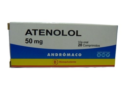 ATENOLOL 50 MG  X 20 COMPRIMIDOS
