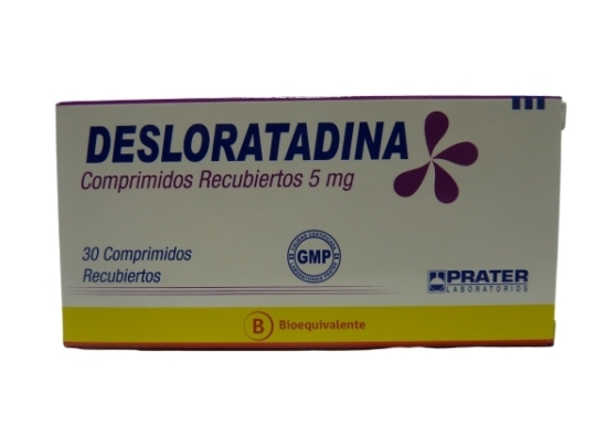 DESLORATADINA 5MG X 30 COMPRIMIDOS