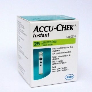 ACCU-CHECK INSTANT CAJA X25 TIRAS
